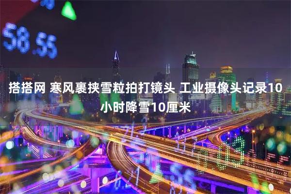 搭搭网 寒风裹挟雪粒拍打镜头 工业摄像头记录10小时降雪10厘米